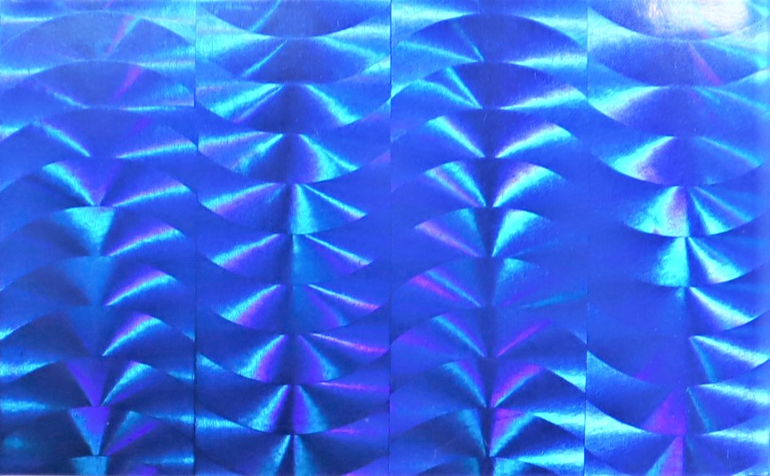 Наклейка Suteki Laser Blue PK-3068 5x30cm 2685