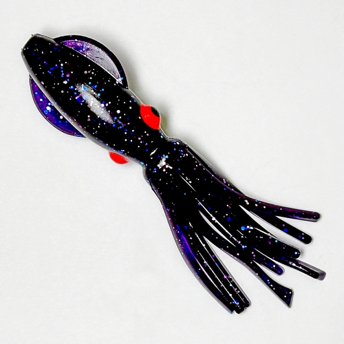 Каракатица RUSQUID 11cm #07 Purple UV/ Holographic Flake/ Red Eyes UV (уп.25шт) (PF) (ТОЛЬКО УПАКОВК