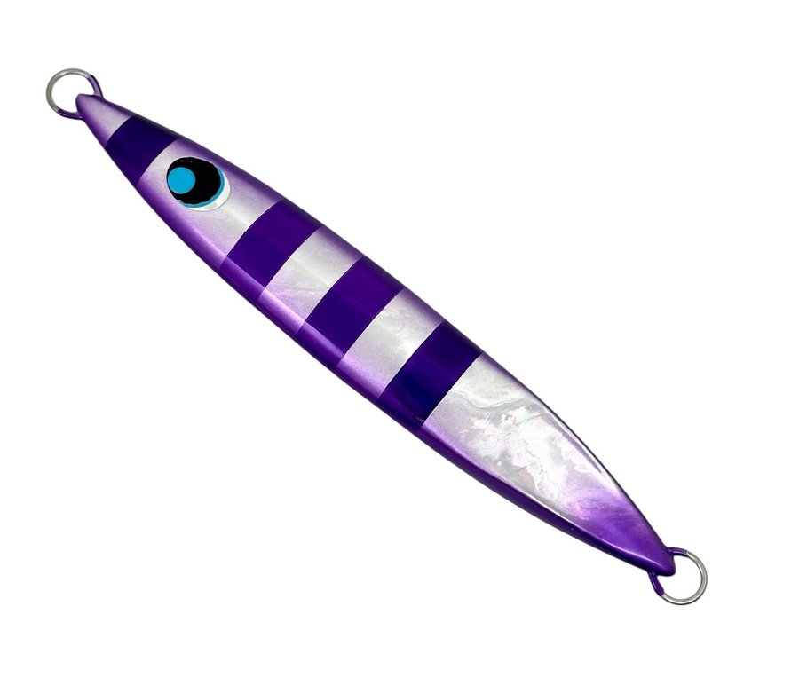 Пилькер UROCO Jig Center Short 175g #250AWG Purple Zebra/Full Glow 100638 (СИМА. ГОРБУША. КЕТА)