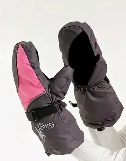 Рукавицы женские SKADI GEAR тк.Lokker (Розовый/Серый)