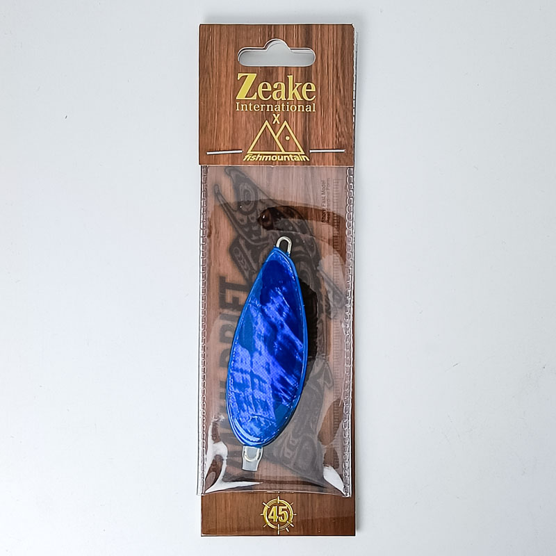 Блесна на кету ZEAKE KAMUI DRIFT 45g 70mm #BLUE SHELL ALUMINUM 4861