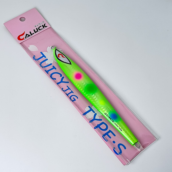 Пилькер CALUCK Juicy Jig Tipe S 150g #10 Chart Edge Reef Bubble 863938 (СИМА. ГОРБУША. КЕТА)