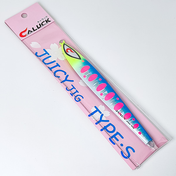 Пилькер CALUCK Juicy Jig Tipe S 150g #4 Chart Head Trout 863877 (СИМА. ГОРБУША. КЕТА)