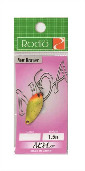 Блесна RODIO CRAFT NOA 1.5g #19 EL DORADO 4684