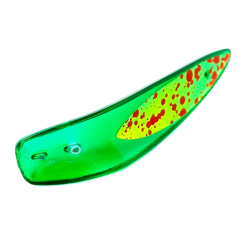 Блесна троллинговая AmiGo 3" #1 UV