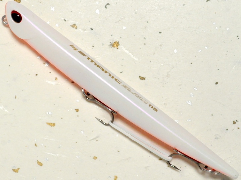 Воблер DUO Bayruf Manic Slow 115 115mm 12.5g Bay White ACC0022