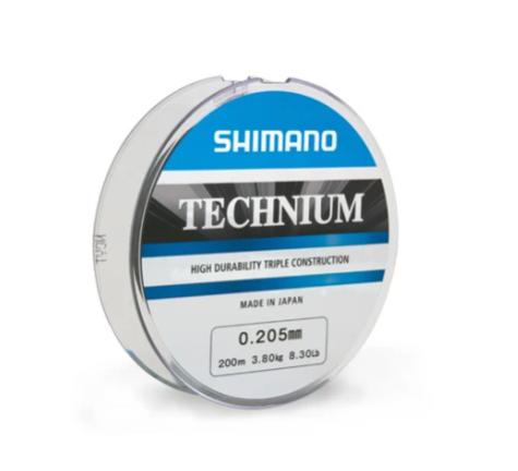 Леска SHIMANO Technium 0.185mm 3.2kg 200m (Black) 799416