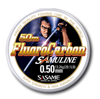 Леска флюорокарбон SASAME Fluoro Carbon Samuline 0.14mm 1.27kg 50m