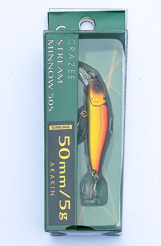 Воблер CRAZEE STREAM MINNOW 50S 5g 50mm #04 AKAKIN