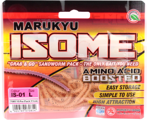 Силиконовые приманки MARUKYU POWER ISOME NEW L IS-01 #7085