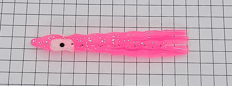 Октопус Shark 6cm #01 Pink Silver Flake (1шт)