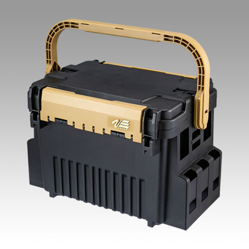 Ящик рыболовный Meiho VS-7090A Black/Ocre (440×293×293mm) 7090