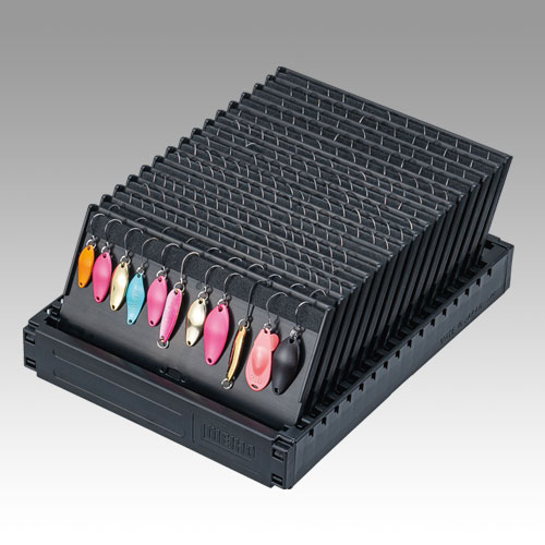 Коробка для приманок MEIHO FLAPBOARD BLACK (208×159×81mm) 7120