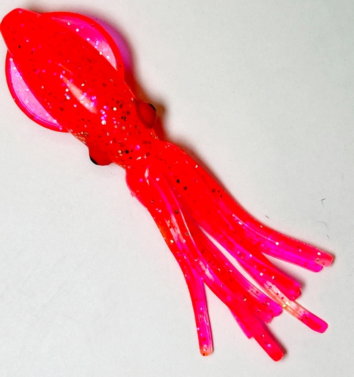 Каракатица RUSQUID 11cm #11 Pink UV/ Silver Flake/ Red Eyes UV (уп.25шт) (PF) (ТОЛЬКО УПАКОВКАМИ 25 