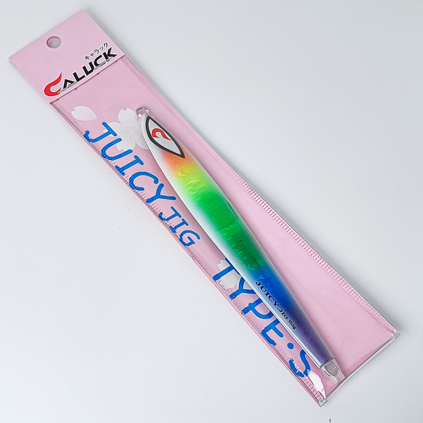 Пилькер CALUCK Juicy Jig Tipe S 150g #2 Glow Edge Rainbow 863853 (СИМА. ГОРБУША. КЕТА)