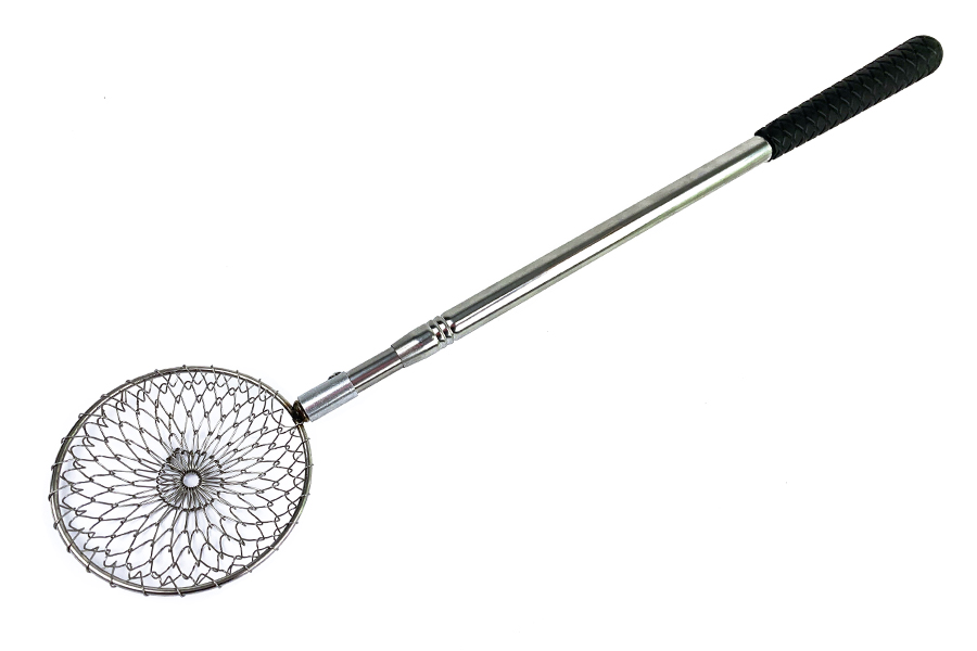 Черпак телескопический с сеточкой HIGASHI ice telescopic scoop 11cm