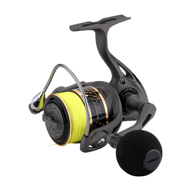 Катушка ALPHA TACKLE Boran 3000 5.2:1 1+1bb drag=4.5kg PE#1.0 150m 606614