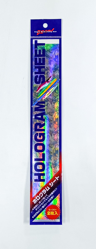 Наклейка голографическая MARUSHIN HOLOGRAM SHEET 5*30cm #SILVER AWABI 028598