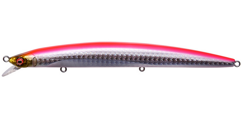 Воблер MEGABASS Cookai Slim 140SF 140mm 20g #GG Pink Back Bait 506277