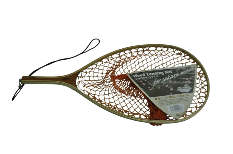 Подсачек MARUSHIN Highlander Wood Landing Net For Sakura-Masu 145738