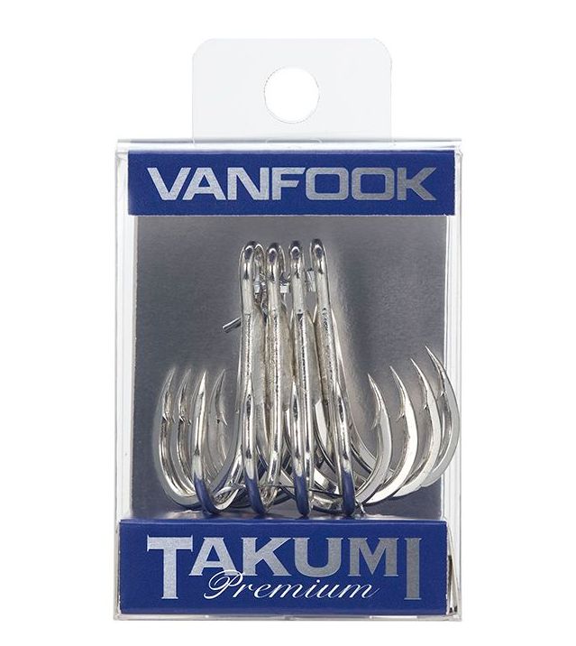 Крючок тройник VANFOOK CT-88 TAKUMI PREMIUM #5/0 (уп.4шт) 037487