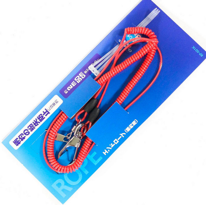Страховочный тросик с карабинами SHIMANO RP-001K Red 745330