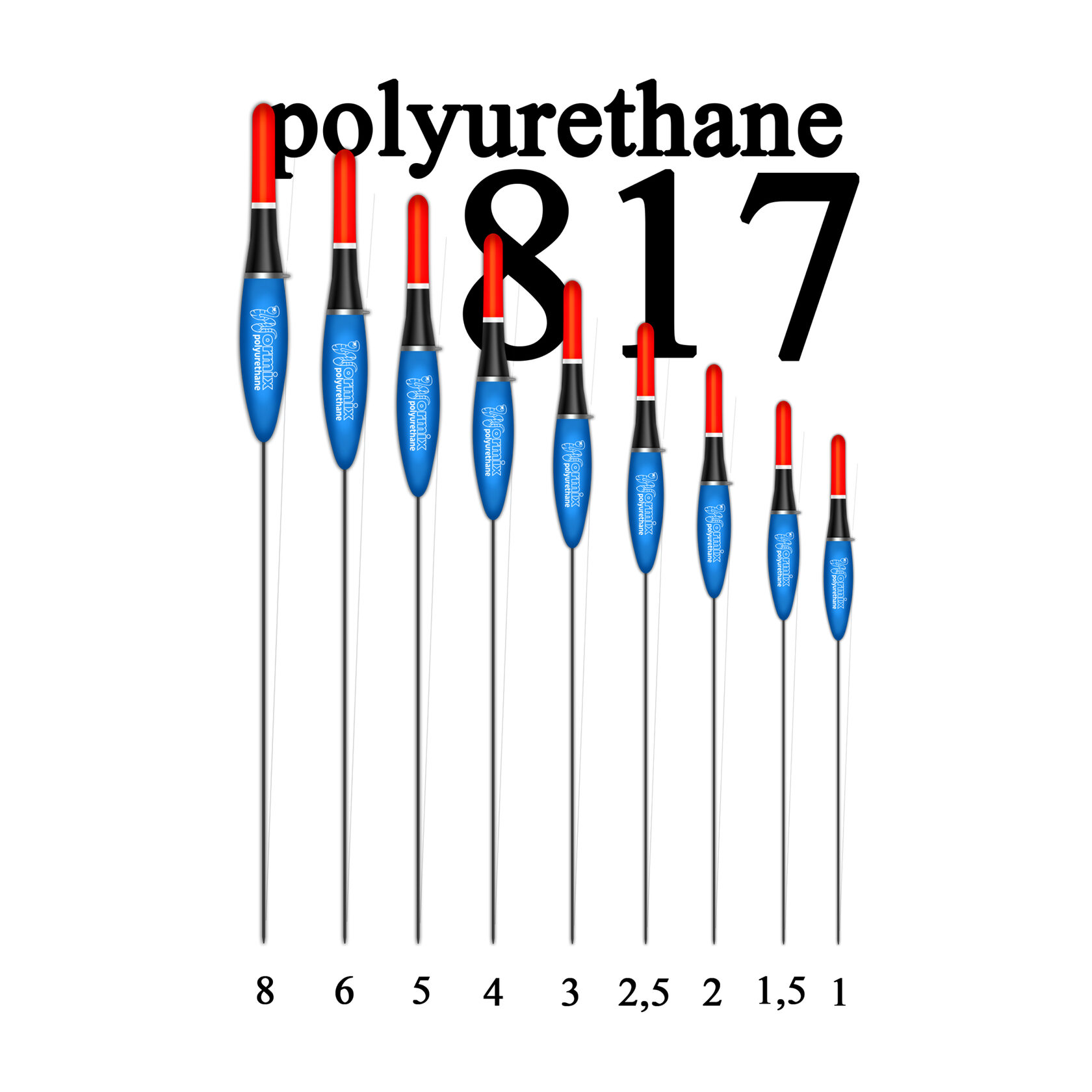 Поплавок из полиуретана WORMIX 817 4гр