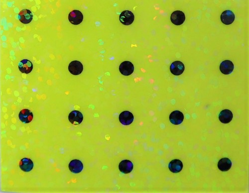 Наклейка Suteki Lemon Holo Sparkle Black Dots PK-8650 5x30cm 4634