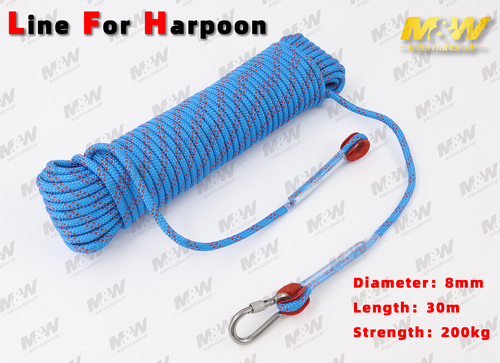 Веревка для гарпуна M&W Line For Harpoon 8mm 30m 200kg