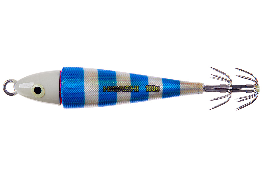 Кальмарница грузовая HIGASHI Squid Cloth sinker 100g #10 Aqua Blue