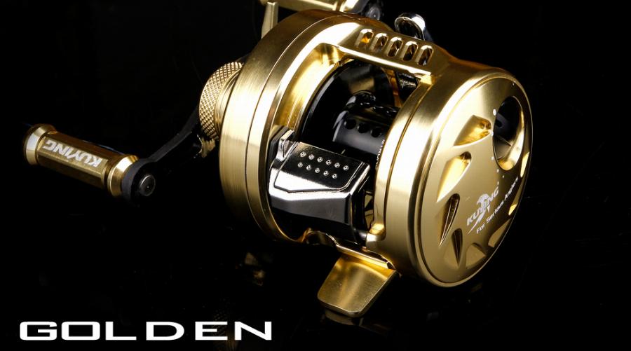Катушка мультипликаторная KUYING MAGICIAN 6.2:1 8kg Gold Катушка мультипликаторная KUYING MAGICIAN 6.2:1 8kg Gold