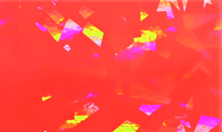 Наклейка Suteki Red Holo Crystal PK-8643 5x30cm 3293