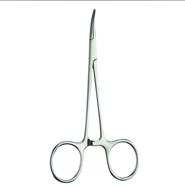 Зажим SC-7586 6" Forcep Curved (Загнутый) 