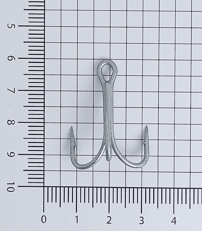 Крючок тройник VMC Teaser Hooks #1 (50/PK RD-TH1-50) (уп.3шт)