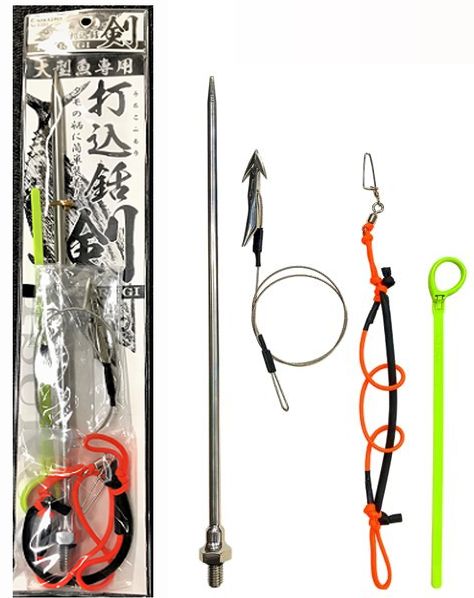Набор Гарпун+наконечник+страховочный шнур NAKAZIMA Driven sword set 8380 Набор Гарпун+наконечник+страховочный шнур NAKAZIMA Driven sword set 8380