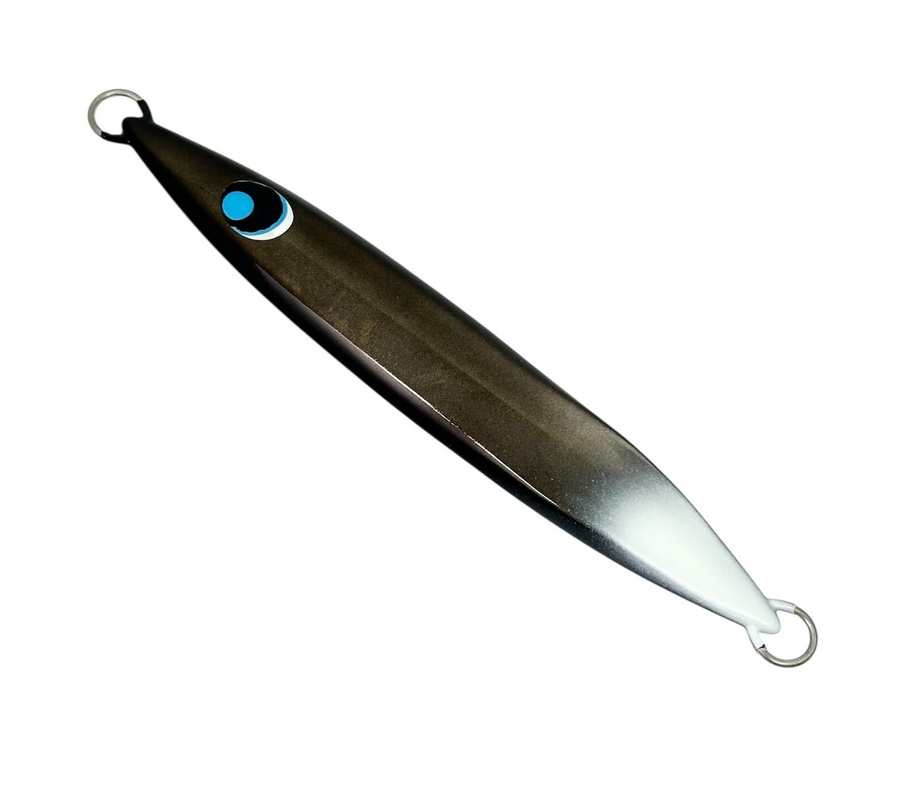 Пилькер UROCO Jig Center Short 145g #251AWG BK Smoke/Glow End 100584 (СИМА. ГОРБУША. КЕТА)