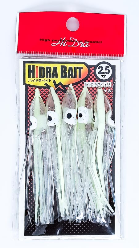 Октопус MARUSHIN HIDRA BAIT 2.5 75mm RAINBOW CLEAR/KEIMURA (1шт) 2677 