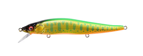 Воблер MEGABASS GREAT HUNTING 110 13.5g 110.5mm #04 LZ Lime Back Gold OB 529634