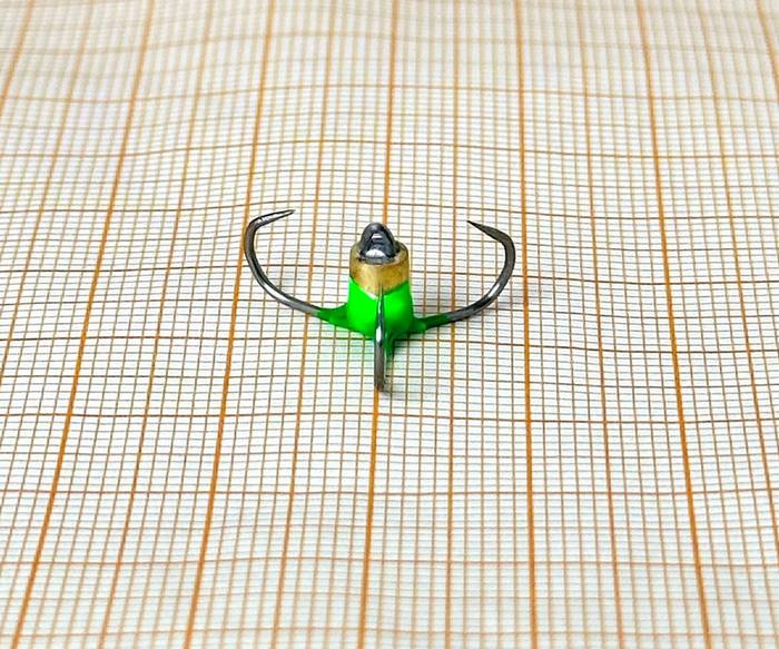 Якорек на навагу флуоресцентный маленький GREEN