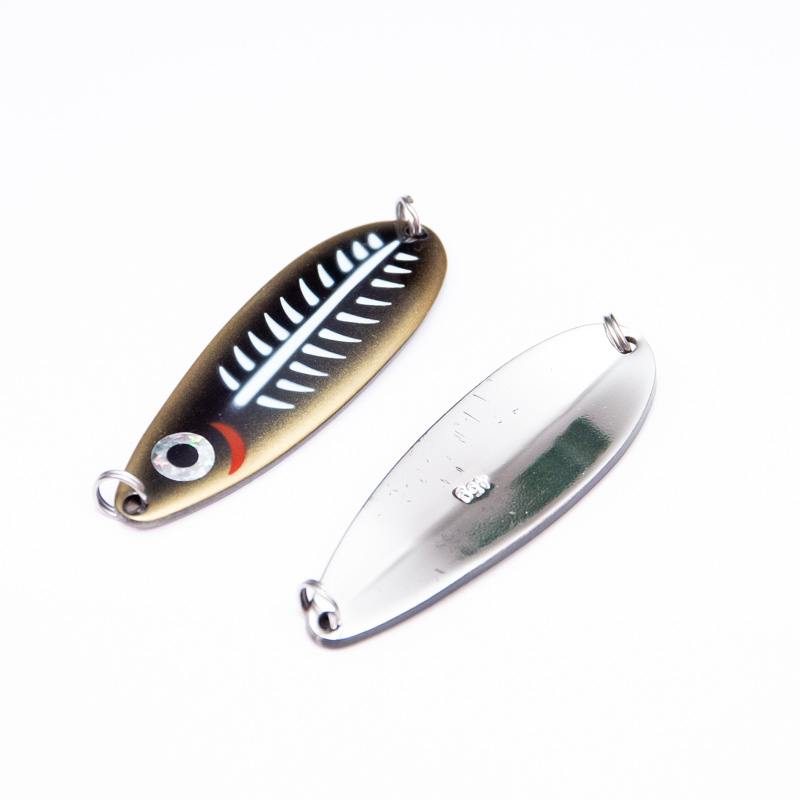 Блесна на кету Daiwa Aki Aji Crusader-W 45g 8cm Black Gold Salmon 5343