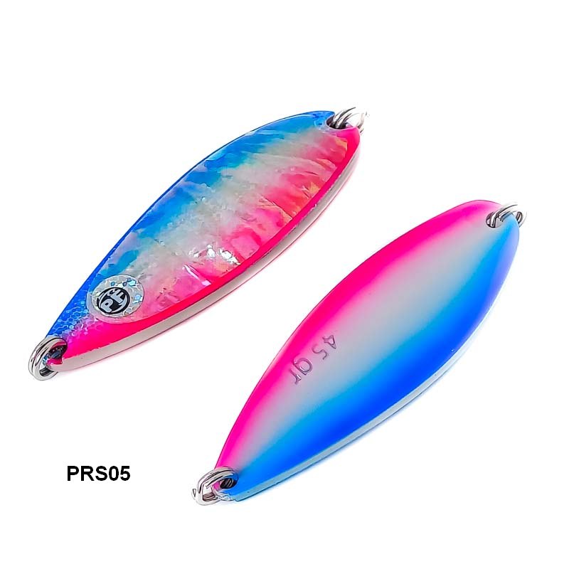 Блесна на кету PF Aki Aji Shell 45g PRS05 Glow