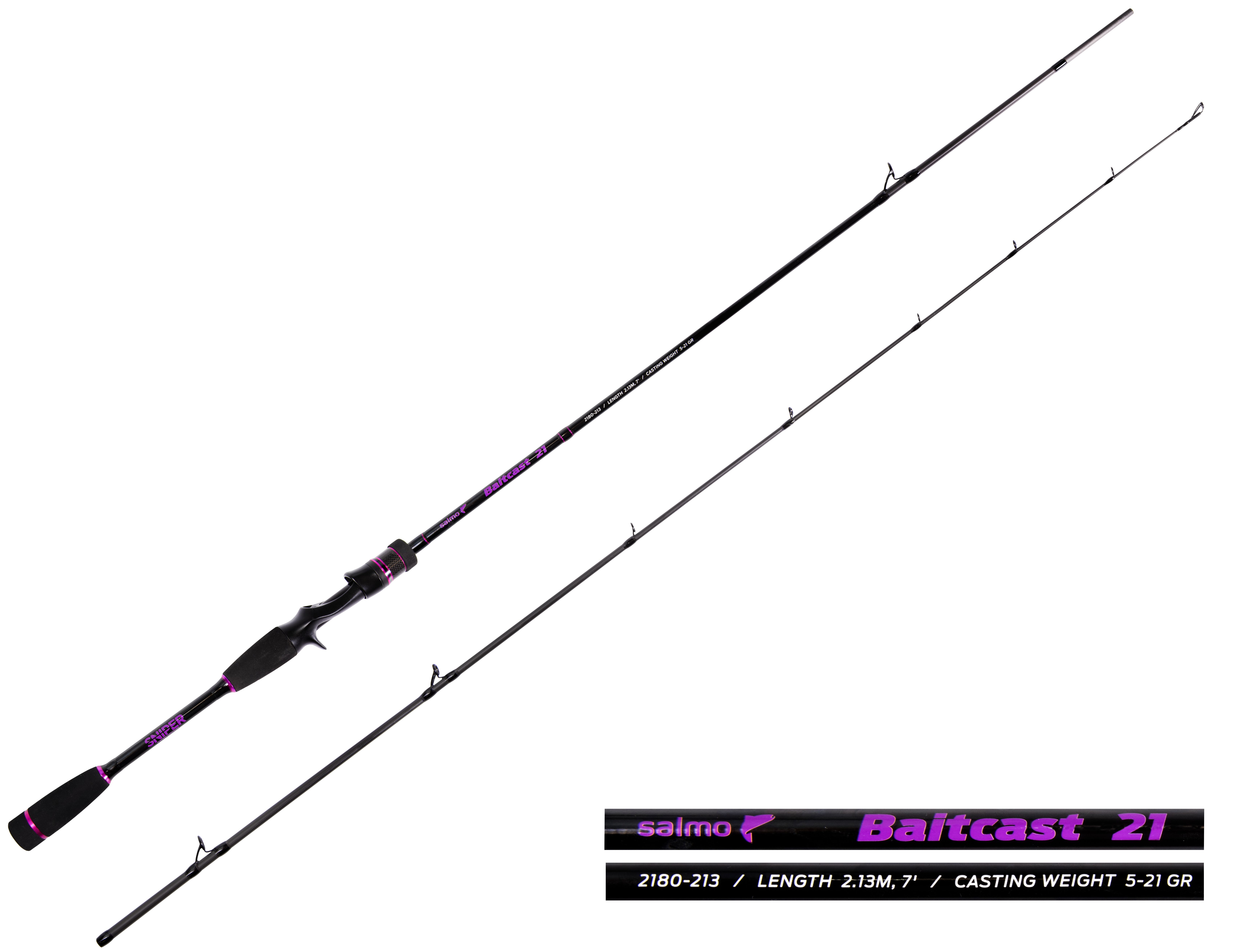 Удилище каст. Salmo Sniper BAITCAST 21 2.13 2180-213
