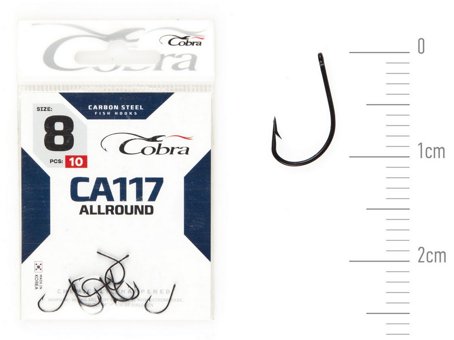 Крючки Cobra Allround FUNA CA117 #008 (10шт)