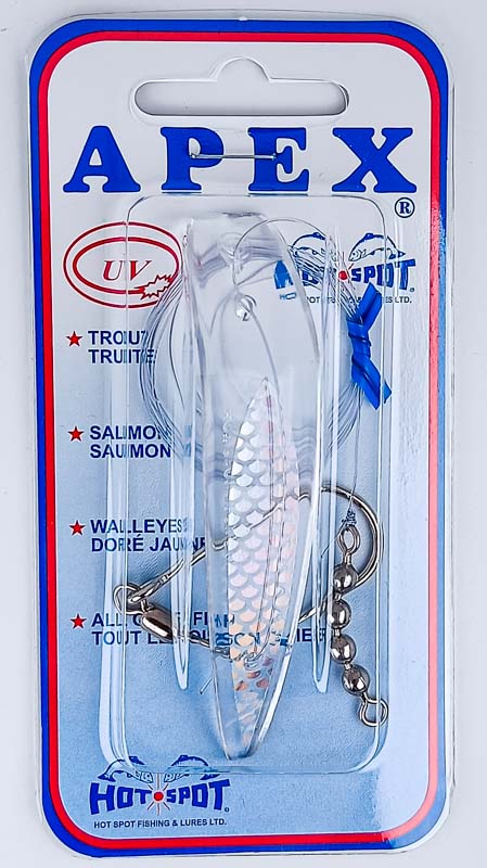 Блесна троллинговая HOT-SPOT APEX TROLLING LURE A3.0 #130 Jellyfish U.V.