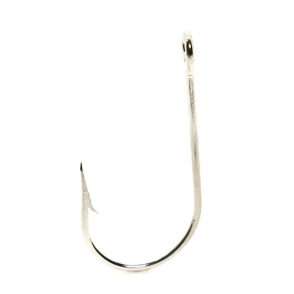 Крючок Mustad Salmon Siwash Hook Ringed Eye 95141NI #2/0 (Ni) (ТОЛЬКО УПАКОВКАМИ 50шт)