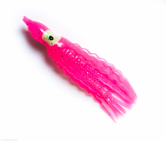 Октопус Shark 8cm #01 Pink