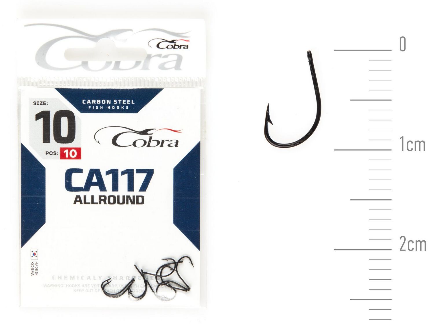Крючки Cobra Allround FUNA CA117 #010 (10шт)