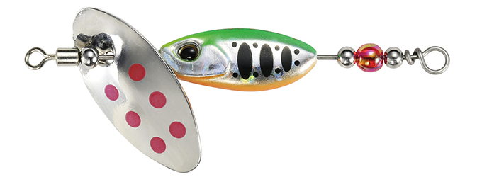 Блесна DUO Spearhead Ryuki Spinner 5.0G Lime Chart Yamame PJA4140