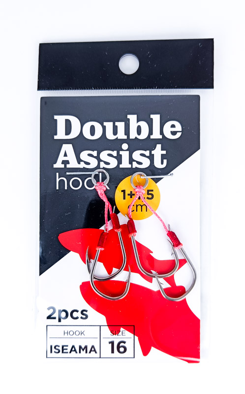 Крючок Double Assist Hook Iseama #16 (1+1.5см) 2шт.