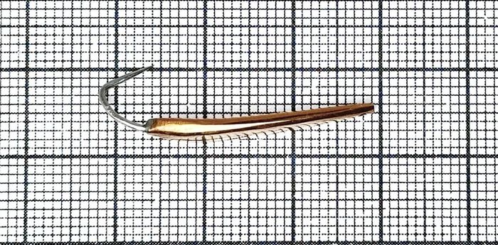 Блесна на навагу 25мм (каро) (Мамонтов)